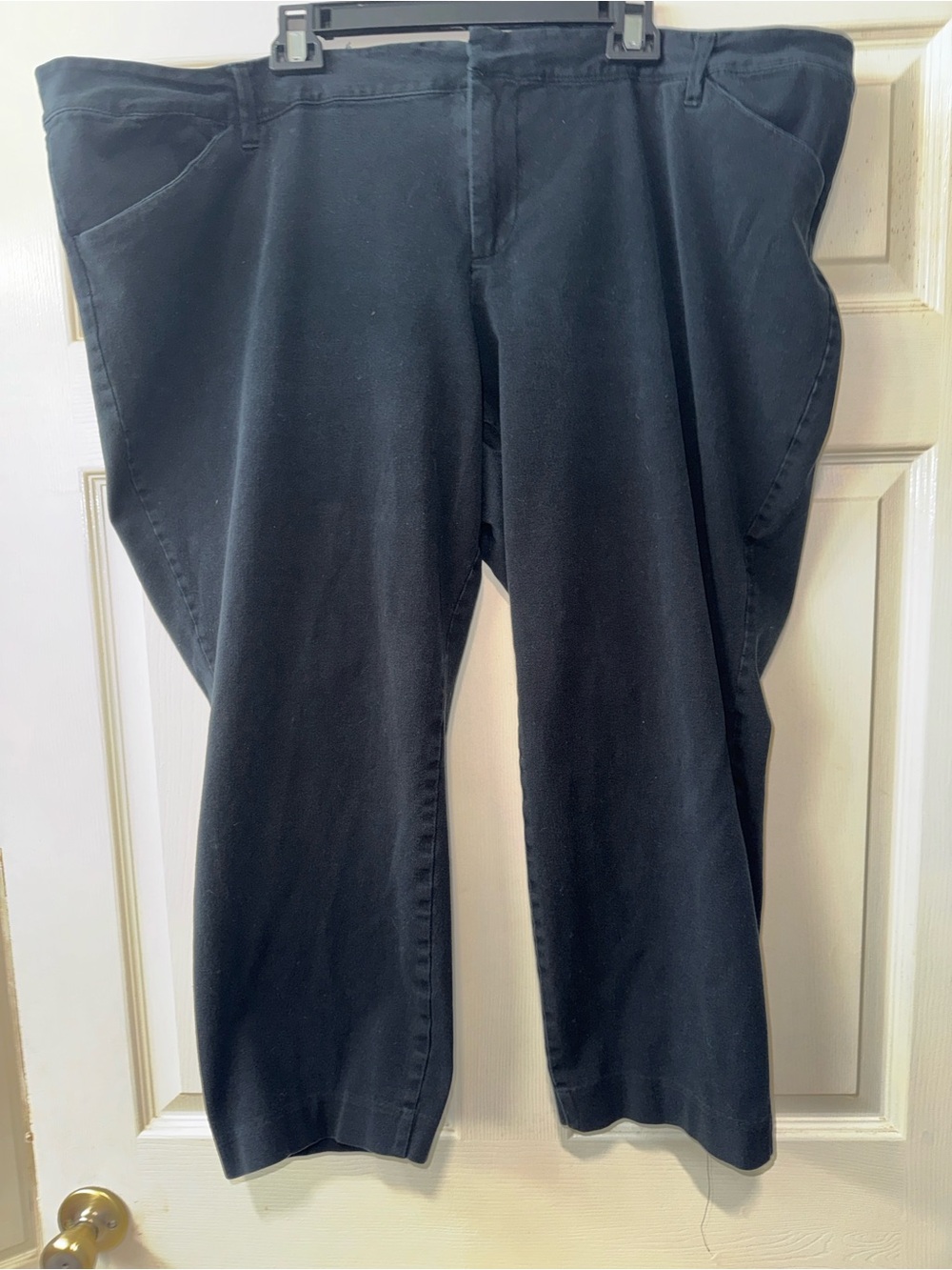 Old Navy Black Pixie Skinny Ankle Trousers Women’s Size 28 GUC
